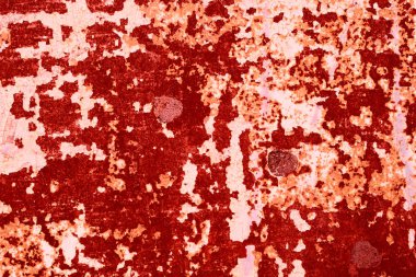 Çizik ve çatlaklarla metal doku