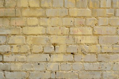 Tuğla doku çizikler ve çatlaklar ile