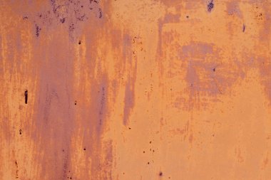 Arkaplan olarak kullanılabilecek çizik ve çatlaklarla metal doku