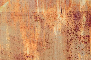 Arkaplan olarak kullanılabilecek çizik ve çatlaklarla metal doku