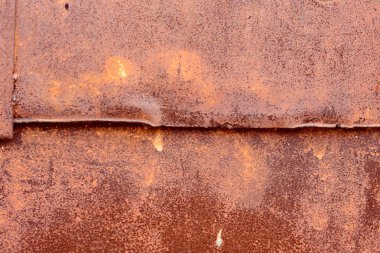 Arkaplan olarak kullanılabilecek çizik ve çatlaklarla metal doku