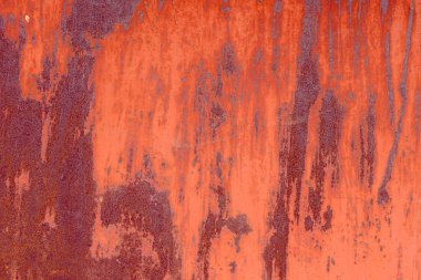 Arkaplan olarak kullanılabilecek çizik ve çatlaklarla metal doku