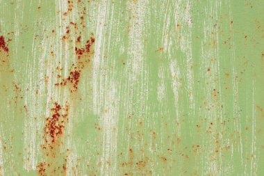 Arkaplan olarak kullanılabilecek çizik ve çatlaklarla metal doku