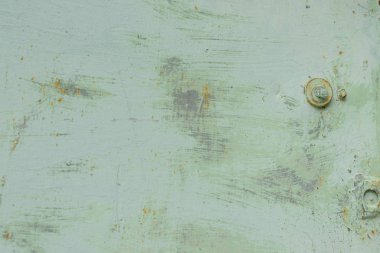 Arkaplan olarak kullanılabilecek çizik ve çatlaklarla metal doku