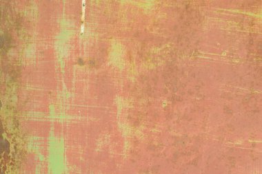 Arkaplan olarak kullanılabilecek çizik ve çatlaklarla metal doku