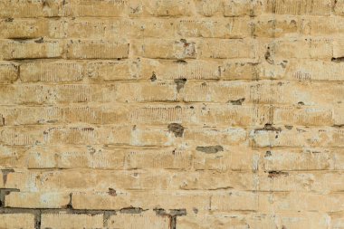 Tuğla doku çizikler ve çatlaklar ile
