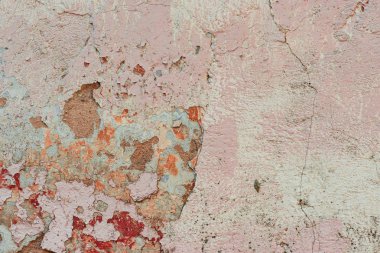 Tuğla doku çizikler ve çatlaklar ile