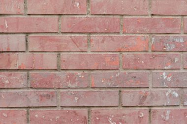 Tuğla doku çizikler ve çatlaklar ile