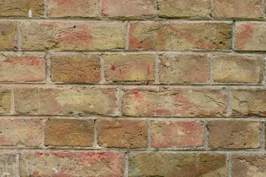 Tuğla doku çizikler ve çatlaklar ile
