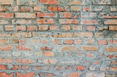 Tuğla doku çizikler ve çatlaklar ile