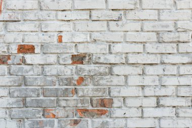 Tuğla doku çizikler ve çatlaklar ile