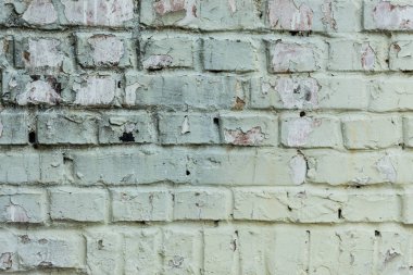 Tuğla doku çizikler ve çatlaklar ile