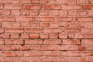 Tuğla doku çizikler ve çatlaklar ile