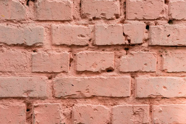 Tekstura Cegły Rys Pęknięć — Zdjęcie stockowe