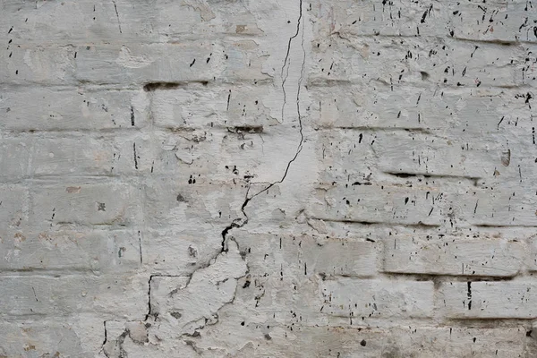 Tuğla doku çizikler ve çatlaklar ile