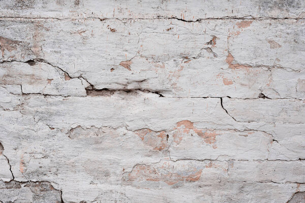 Кирпичная текстура с царапинами и трещинами
