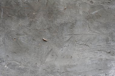 Çizik ve çatlaklarla dolu bir duvar parçası.