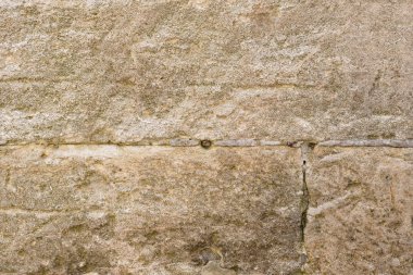 Tuğla doku çizikler ve çatlaklar ile