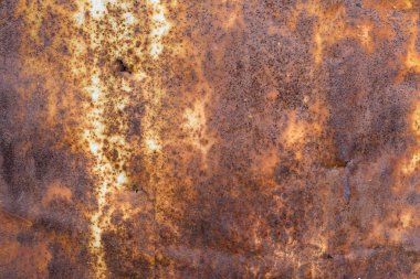 Çizik ve çatlaklarla metal doku