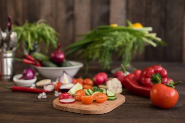 Taze sağlıklı organik sebze. Gıda arka plan