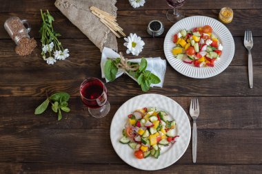 Taze sağlıklı organik sebze. Gıda arka plan