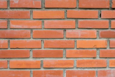 Tuğla doku çizikler ve çatlaklar ile
