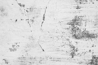 Çatlakları ve çizikleri olan beton bir duvarın dokusu arka plan olarak kullanılabilir.