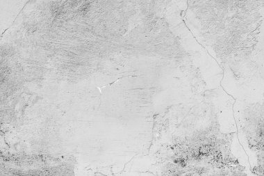 Çatlakları ve çizikleri olan beton bir duvarın dokusu arka plan olarak kullanılabilir.