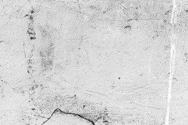 Çatlakları ve çizikleri olan beton bir duvarın dokusu arka plan olarak kullanılabilir.