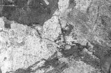 Çatlakları ve çizikleri olan beton bir duvarın dokusu arka plan olarak kullanılabilir.