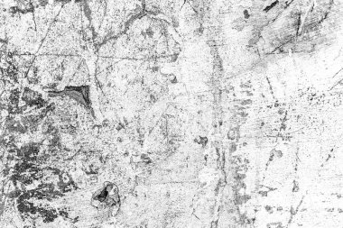 Çatlakları ve çizikleri olan beton bir duvarın dokusu arka plan olarak kullanılabilir.