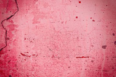 Çatlakları ve çizikleri olan beton bir duvarın dokusu arka plan olarak kullanılabilir.