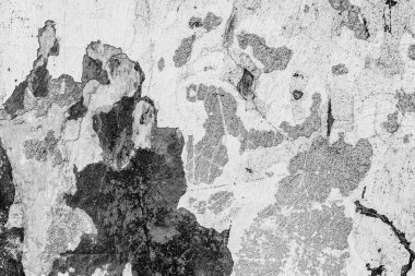 Çatlakları ve çizikleri olan beton bir duvarın dokusu arka plan olarak kullanılabilir.