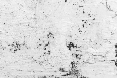 Çatlakları ve çizikleri olan beton bir duvarın dokusu arka plan olarak kullanılabilir.