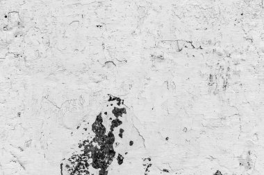 Çatlakları ve çizikleri olan beton bir duvarın dokusu arka plan olarak kullanılabilir.