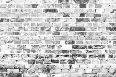 Çatlakları ve çizikleri olan tuğla duvar dokusu arka plan olarak kullanılabilir.