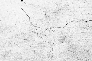 Çatlakları ve çizikleri olan beton bir duvarın dokusu arka plan olarak kullanılabilir.