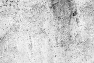 Çatlakları ve çizikleri olan beton bir duvarın dokusu arka plan olarak kullanılabilir.