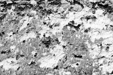 Çatlakları ve çizikleri olan tuğla duvar dokusu arka plan olarak kullanılabilir.