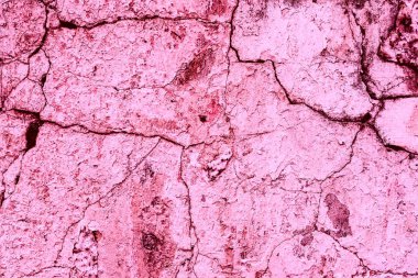 Çatlakları ve çizikleri olan beton bir duvarın dokusu arka plan olarak kullanılabilir.