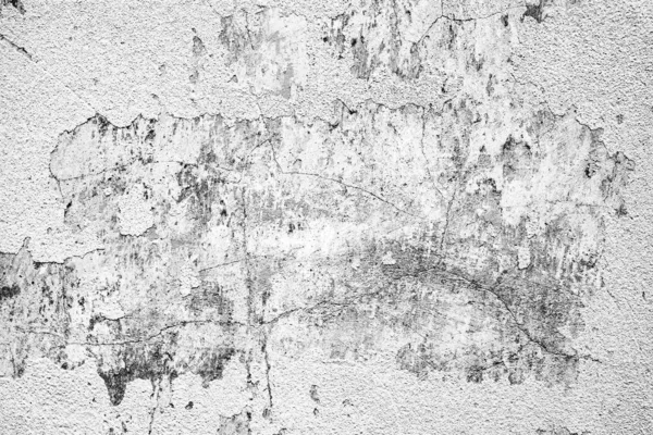 带有裂缝和划痕的混凝土墙的纹理，可用作背景图 — 图库照片