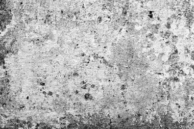 Çatlakları ve çizikleri olan beton bir duvarın dokusu arka plan olarak kullanılabilir.