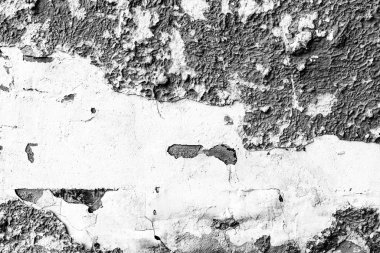 Çatlakları ve çizikleri olan beton bir duvarın dokusu arka plan olarak kullanılabilir.