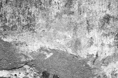 Çatlakları ve çizikleri olan beton bir duvarın dokusu arka plan olarak kullanılabilir.