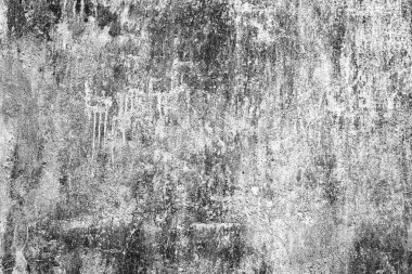 Çatlakları ve çizikleri olan beton bir duvarın dokusu arka plan olarak kullanılabilir.