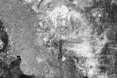 Çatlakları ve çizikleri olan beton bir duvarın dokusu arka plan olarak kullanılabilir.