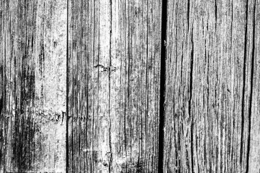 Ahşap doku çizikler ve çatlaklar ile. Arka plan olarak kullanılabilir