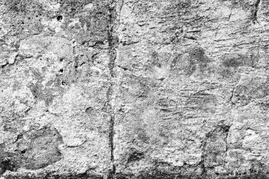Çatlakları ve çizikleri olan beton bir duvarın dokusu arka plan olarak kullanılabilir.