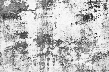 Çatlakları ve çizikleri olan beton bir duvarın dokusu arka plan olarak kullanılabilir.