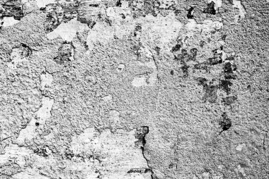 Çatlakları ve çizikleri olan beton bir duvarın dokusu arka plan olarak kullanılabilir.
